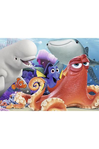 RAVENSBURGER 100 قطعة من ألغاز ديزني دورى XXL، ألغاز دورى للأطفال من سن 6 سنوات فما فوق