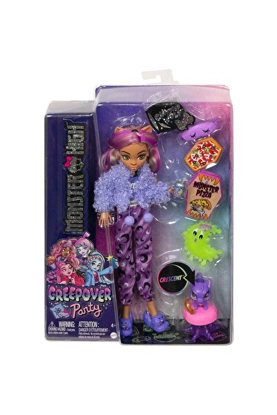 mattel Monster High Creepover Party Clawdeen Wolf Hpd55 Hky67 Lisanslı Ürün