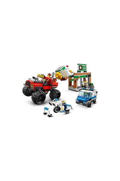 LEGO سيارة شرطة المدينة، شاحنة الوحش، City 60245
