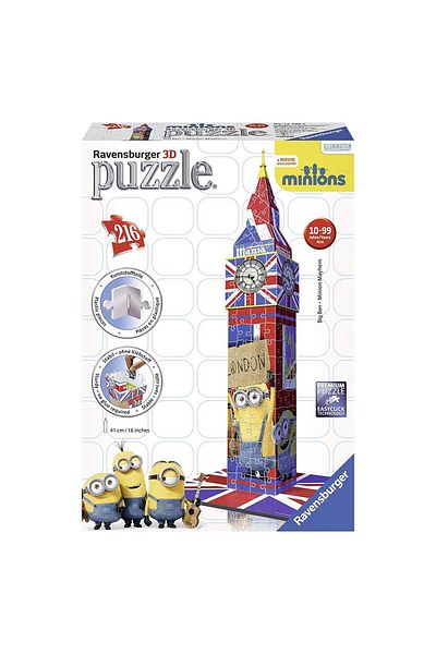 RAVENSBURGER Big Ben Minnions 3D Puzzle
