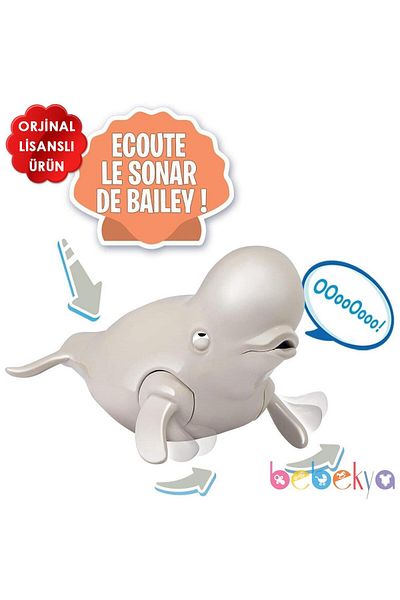 BANDAI Original Disney Lost Fish Dory Movable Large Figures White Whale Bailey Voice Figure