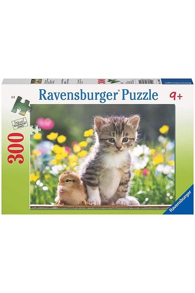 RAVENSBURGER 300 قطعة من ألغاز الصور المقطوعة للفريندز اللطيفة للأطفال من سن 9 سنوات فما فوق