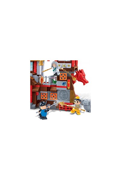 Banbao Dragon Castle Ninja Lego Set with 805 Pieces Compatible with Lego Maxi Lego Set