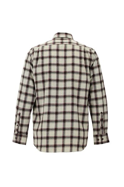 Abdullah Kiğılı Long Sleeve Regular Fit Plaid Lumberjack Cotton Shirt