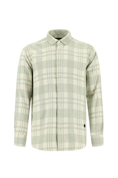 Abdullah Kiğılı Long Sleeve Regular Fit Plaid Lumberjack Cotton Shirt