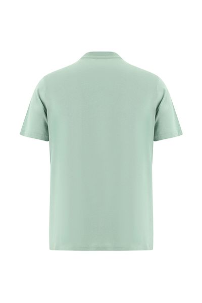 Abdullah Kiğılı Printed Cotton T-Shirt - Crew Neck, Regular Fit