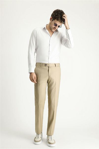 Kiğılı Techno-Line Long Sleeve Slim Fit Slim Fit Classic Shirt