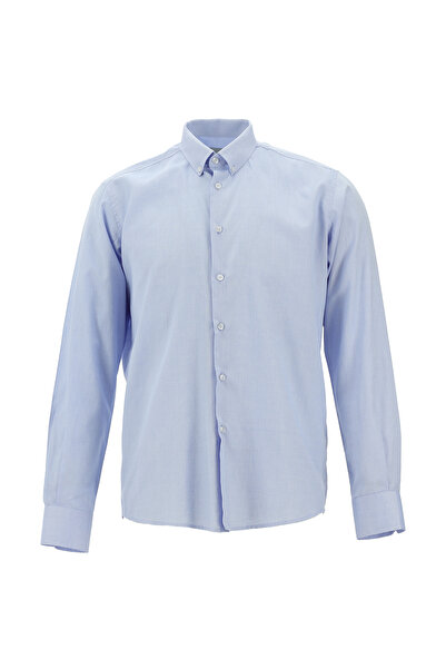 Kiğılı Довгий рукав, облягаючий крій, вузький крій, бавовняна сорочка з ґудзи...