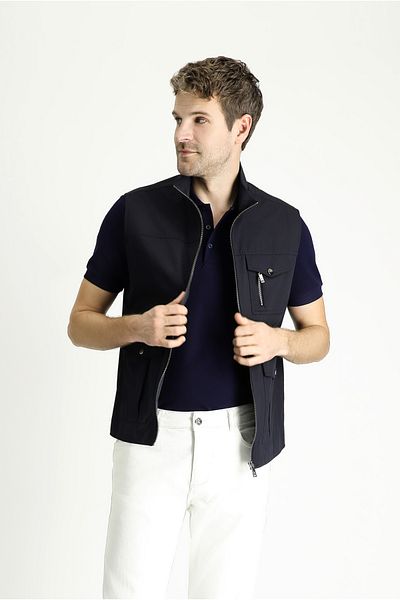 Kiğılı Cotton Utility - Safari Vest with Pockets