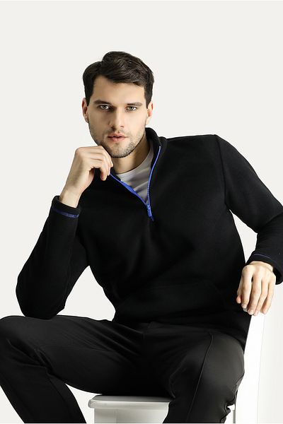 Kiğılı Half Zipper Fleece Sweatshirt