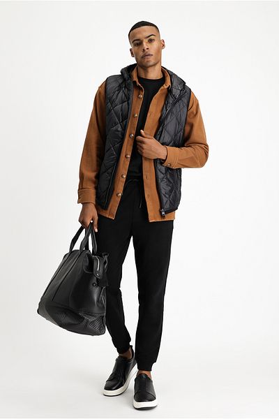 Kiğılı Hooded Quilted Sports Vest