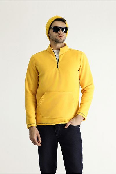 Kiğılı Half Zipper Fleece Sweatshirt