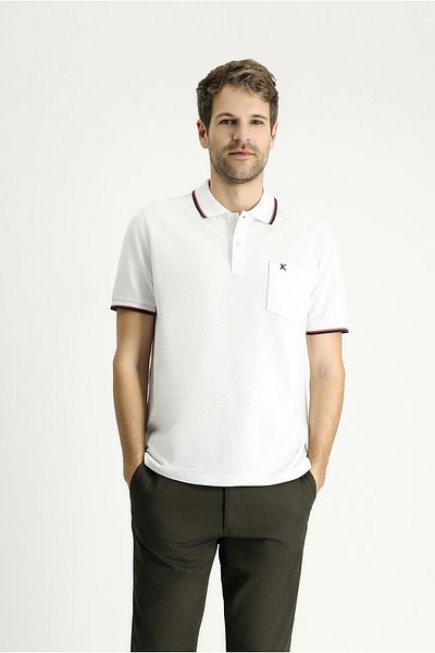 Kiğılı Cotton Polo Neck T-Shirt - Regular Fit and Patterned Embroidery