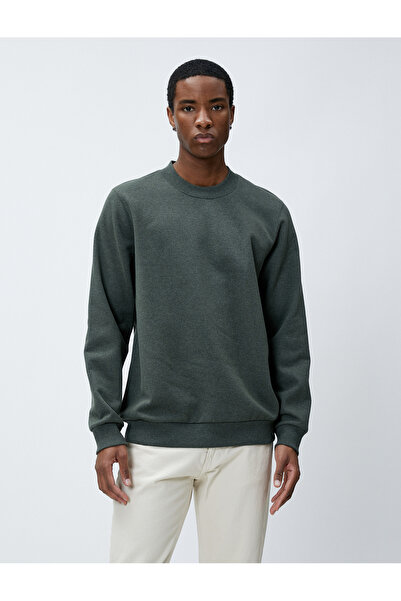 Koton Basic Sweatshirt Crew Neck Long Sleeve