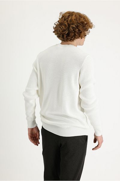 Kiğılı Crew Neck Slim Fit Slim Fit Patterned Knitwear Sweater