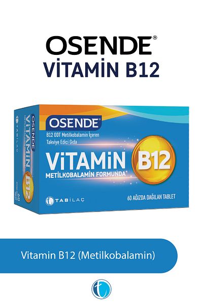 Osende Vitamin B12 60 Sublingual Tablets