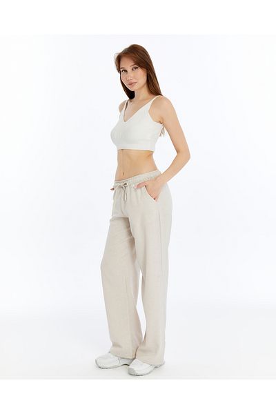 İkmal Αναπλήρωση Λινό Μικτό Παντελόνι Loose Fit