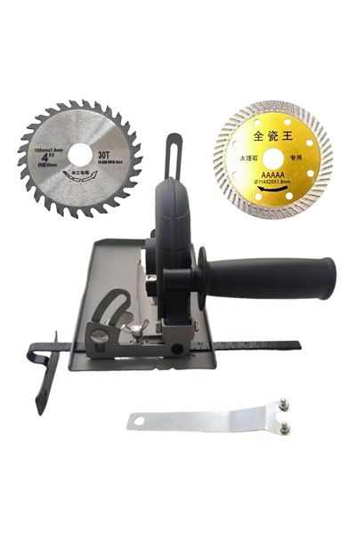 Choice Set B Dust Free 45° Adjustable Cutting Depth Positioning Bracket Angle Grinder Retrofit Cutting Mach