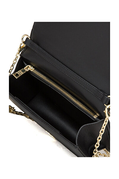 Love Moschino Portfolio Wallet s prošívaným řetízkovým popruhem - WALLET JC5653PP1MLI0000