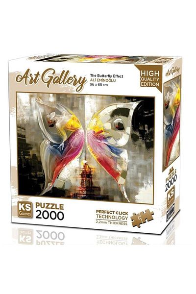 Ks Games Ks Butterfly Effect 2000 Piece Puzzle