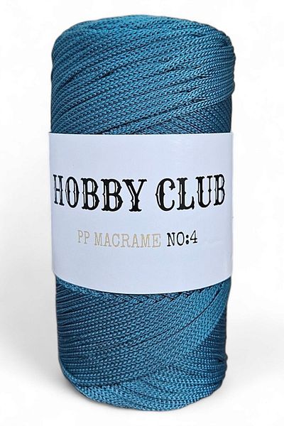 hobby club Premium 200 γραμμάρια Πολυεστερικό νήμα μακραμέ 238 Βενζίνη 2 mm - 230 μέτρα