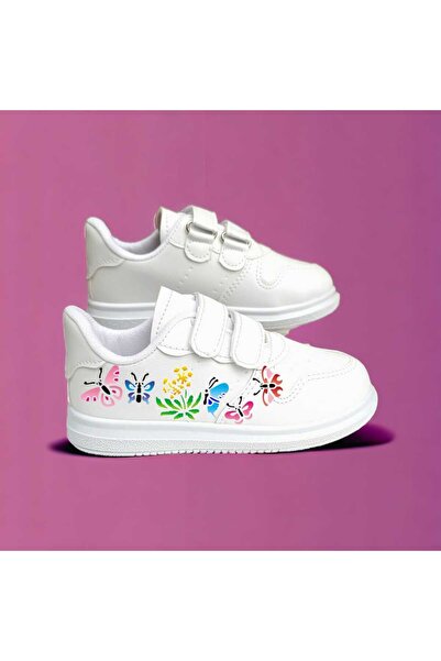 amazoondesing Sweet flower butterfly cu imprimeu Pantofi sport pentru fete pa...