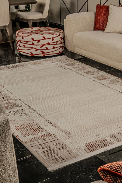 KREASYON HALI Mexx MX002 Bej Hav Toz Vermez Salon Mutfak Koridor Oturma Odası...