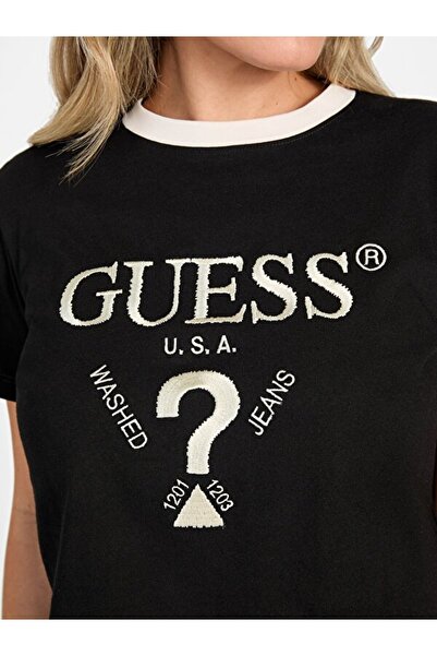 Guess Γυναικείο μπλουζάκι Filanta Active Boxy Fit