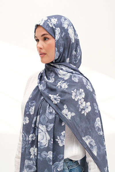 Aida Scarfs Velura Sun Shawl Rose Blue
