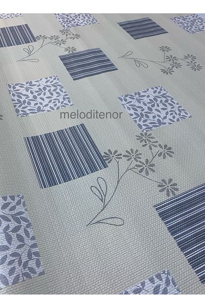 TNR Non-Slip Base Edge Processing Lace Guipure Pvc Rectangular Oilcloth Tablecloth 122X155 cm