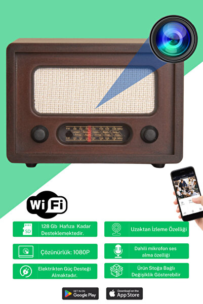 Radyo Wifi Gizli Kamera - Bebek Bakıcı