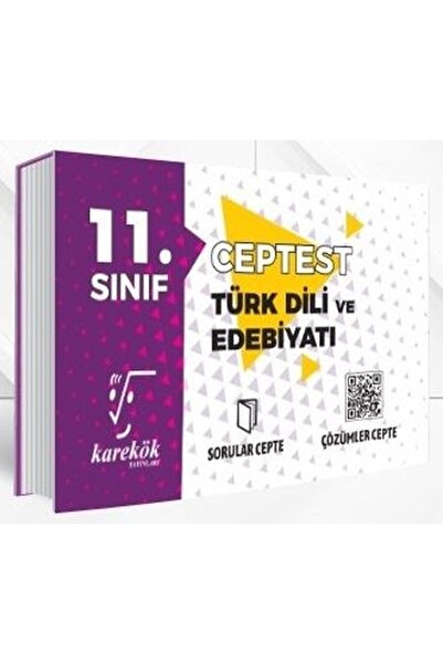 Karekök Yayınları Karekök 11.sınıf Cep Test Türk Dili Ve Edebiyatı