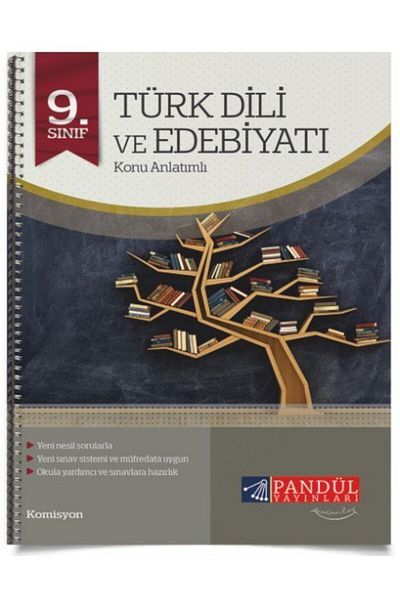 Pandül Yayınları Pandül 9. Grade Literature Notebook