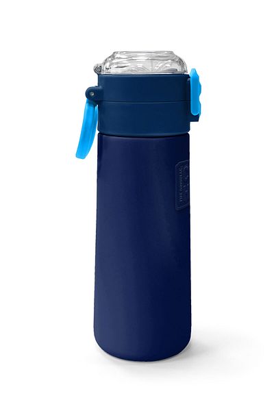 Coral High Kids Navy Blue Steel Thermos with Straw and Direct Drinking 500 ml 31828
