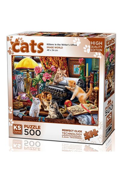 Ks Games 500 Piece Kittens Puzzle