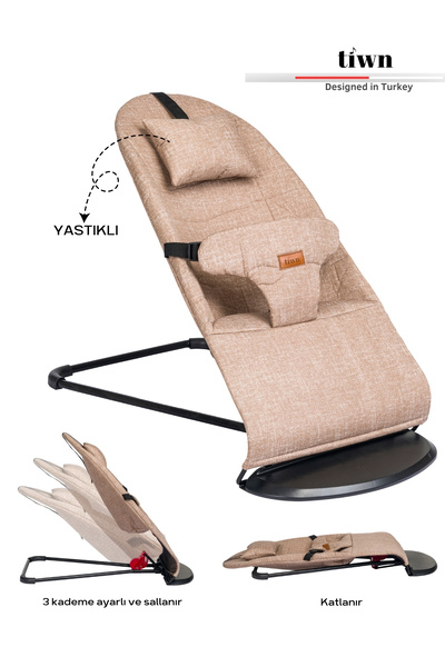 Tiwn Rumble Ana Kucağı | 3 Kademeli Ayarlanabilir, Katlanabilir, Terletmeyen ...