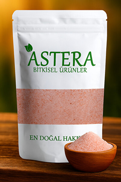 ASTERA 1 Kg Doğal Himalaya Tuzu Toz ( Himaleya Tuzu Öğütülmüş ) 1000 Gr