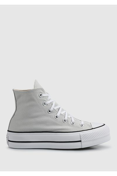converse Chuck Taylor All Star Lift HI Barely Gri Sneaker Femei A08287C