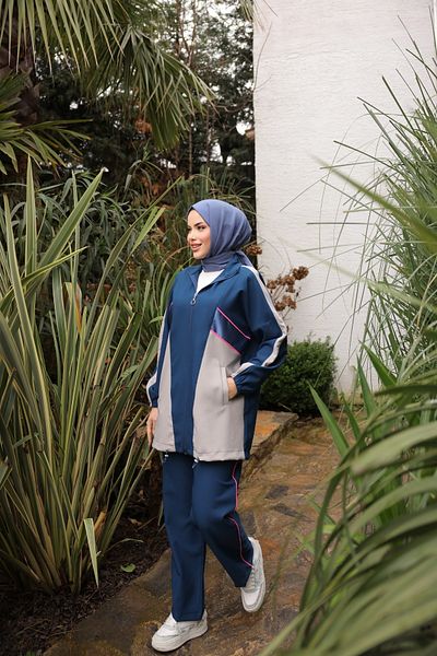 MİMİ Luxury Wear Σετ Hijab Top Tunic και Παντελόνι