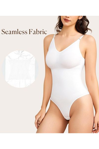 MİSTİRİK Mamey Knitted Fabric Structured Retractable Snap Fastener White Color7