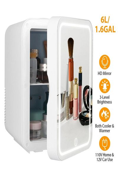 Zoom Plus Mini Fridge Portable And Compactable With 6l. Camping, Makeup Sets, Similar Usages.