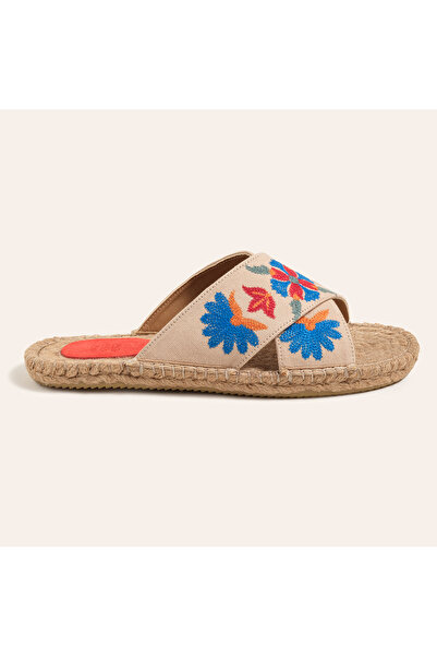 Zsa Zsa Zsu Florya Jüt Terlik 37-40 Renkli