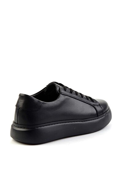 Bambi Siyah Leather Erkek Casual Ayakkabı E01439600241