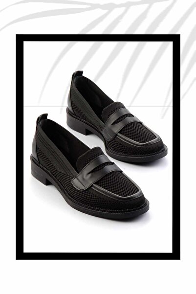 Bambi Siyah Kadın Espadril K01474002282