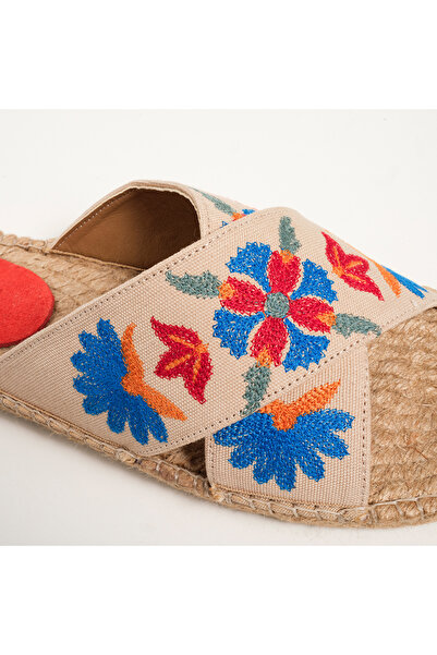 Zsa Zsa Zsu Florya Jüt Terlik 37-40 Renkli