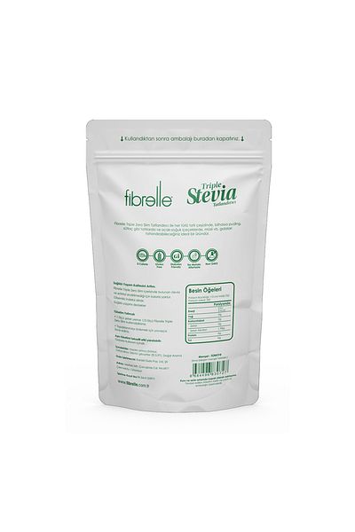Fibrelle Triple Zero Slim Stevia Sweetener 400Gr