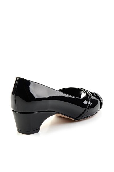 Bambi Siyah Kadın Klasik Topuklu Ayakkabı K01213242408