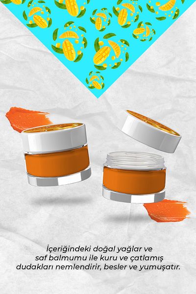 Biosecret The Balm Shea Butter Lip Balm (Mango) 10ml Bio87