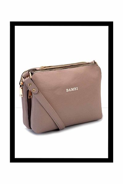 Bambi Γυναικεία τσάντα αγγελιοφόρου Cinnamon C06424266709