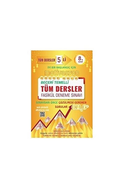 Omage Yayınları 8. Sınıf Omage Motivasyon Tüm Dersler 5 Li Genel Fasikül